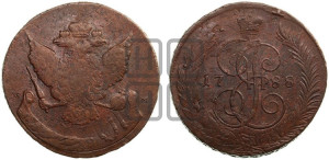 5 копеек 1788 года ММ (ММ, Красный  монетный двор)