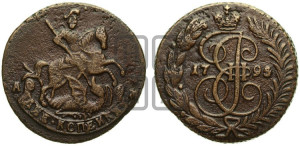 2 копейки 1795 года АМ (АМ, Аннинский монетный двор)