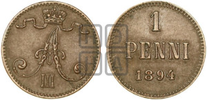 1 пенни 1894 года