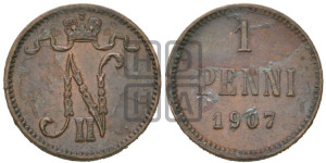 1 пенни 1907 года