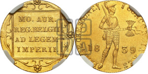 Дукат 1839 года факел