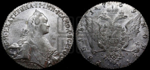 1 рубль 1769 года СПБ/СА ( СПБ, без шарфа на шее)