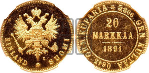 20 марок 1891 года L