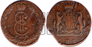10 копеек 1771 года КМ (для Сибири)