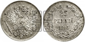 25 пенни 1916 года S