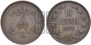10 пенни 1876 года