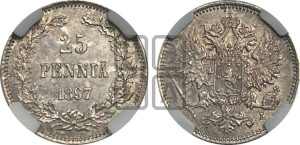 25 пенни 1897 года L