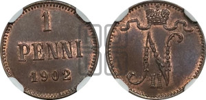 1 пенни 1902 года