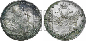 1 рубль 1737 года (московский тип)