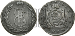 1 копейка 1778 года КМ (для Сибири)