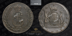 5 копеек 1777 года КМ (для Сибири)