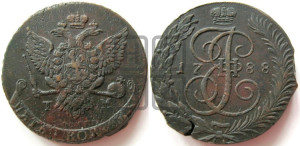5 копеек 1788 года ТМ (ТМ, Таврический монетный двор)