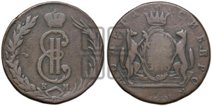 10 копеек 1770 года КМ (для Сибири)