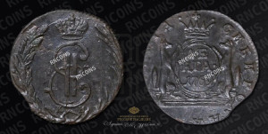 Денга 1769 года КМ (для Сибири)