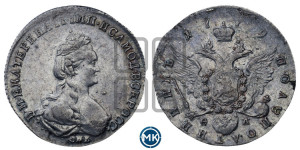 Полуполтинник  1779 года СПБ/ѲЛ (новый тип)