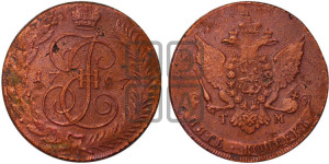 5 копеек 1787 года ТМ (ТМ, Таврический монетный двор)