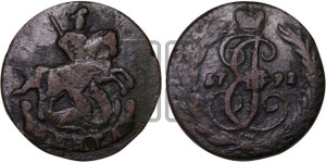 Денга 1792 года (без букв, Аннинский монетный двор)