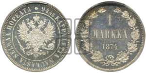 1 марка 1874 года S