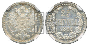 25 пенни 1866 года S