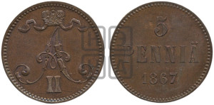 5 пенни 1867 года