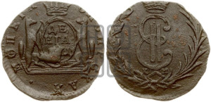 Денга 1771 года КМ (для Сибири)