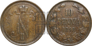 10 пенни 1898 года