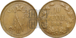 10 пенни 1907 года