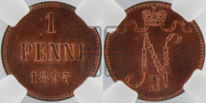 1 пенни 1895 года