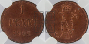 1 пенни 1903 года