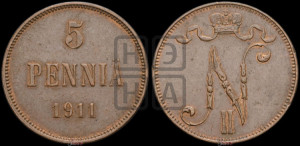 5 пенни 1911 года