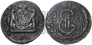 1 копейка 1771 года КМ (для Сибири)