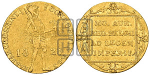Дукат 1828 года факел