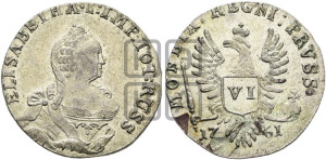 6 грошей 1761 года