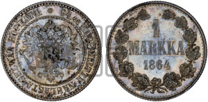 1 марка 1864 года S