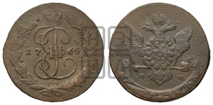5 копеек 1764 года ММ (ММ, Красный  монетный двор)