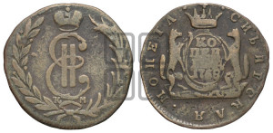 1 копейка 1768 года КМ (для Сибири)
