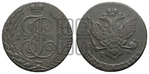 5 копеек 1788 года ТМ (ТМ, Таврический монетный двор)