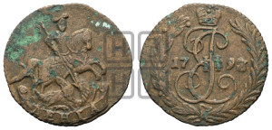 Денга 1793 года (без букв, Аннинский монетный двор)