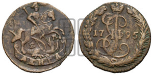 Денга 1795 года ЕМ (ЕМ, Екатеринбургский монетный двор)