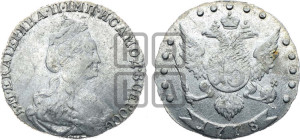 15 копеек 1778 года СПБ (новый тип)