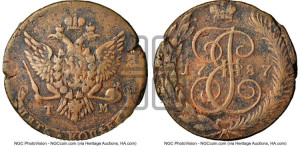 5 копеек 1787 года ТМ (ТМ, Таврический монетный двор)