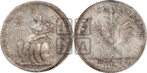 Жетон 1774 года (на заключение мира с Турцией 1774 г.)