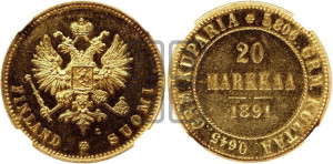 20 марок 1891 года L