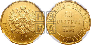 20 марок 1891 года L