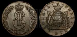 5 копеек 1771 года КМ (для Сибири)