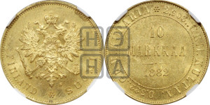 10 марок 1882 года S