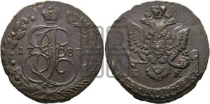 5 копеек 1787 года ЕМ (ЕМ, Екатеринбургский монетный двор)