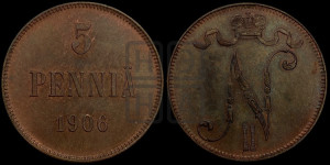 5 пенни 1906 года