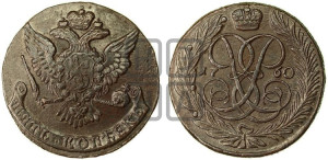 5 копеек 1760 года (без букв)
