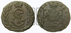 Денга 1768 года КМ (для Сибири)